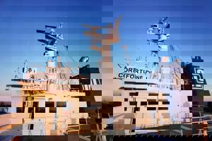 我校部分学生登船风采