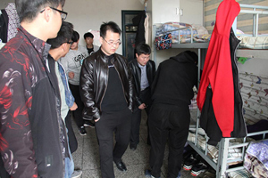 机械工程系学生宿舍安全大检查